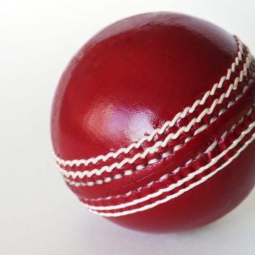 Cricket ball isolated